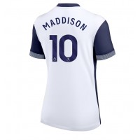 Maglia Calcio Tottenham Hotspur James Maddison #10 Prima Divisa Donna 2024-25 Manica Corta